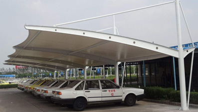 北京膜结构车棚设计理念是这样的！