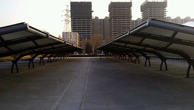 北京膜结构车棚设计，为城市交通保驾护航