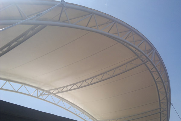 兰州膜结构搭建材质选择：科技与美学的融合