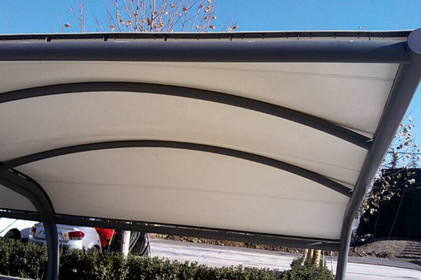 兰州膜结构车棚的搭建范围：智慧与环保的绿色出行新选择