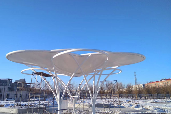 兰州膜结构加工流程：从设计到成品，打造独特空间美学